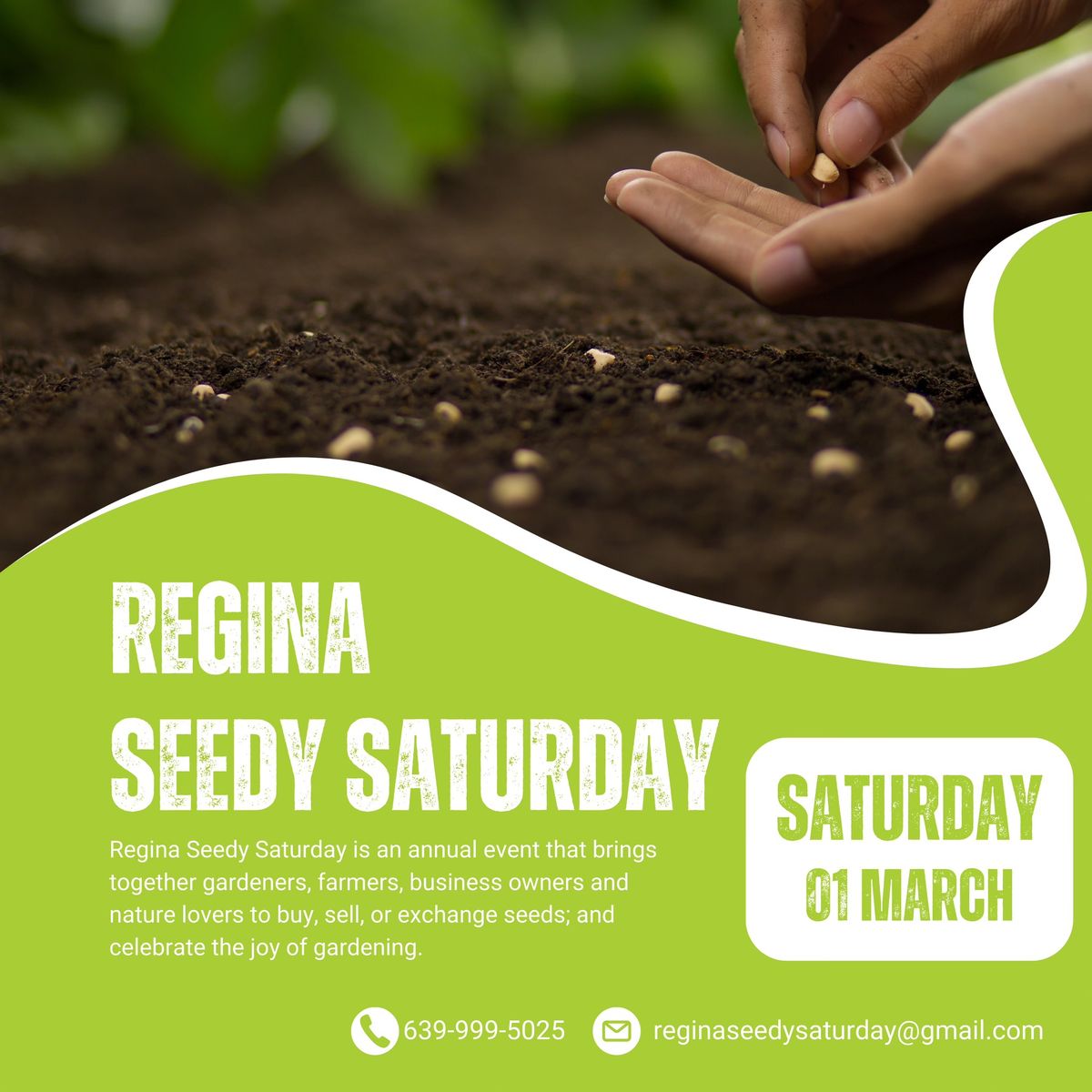 Regina Seedy Saturday 2025