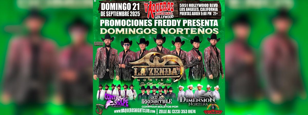 LA ZENDA NORTE\u00d1A, CONTRA GOLPE & MAS