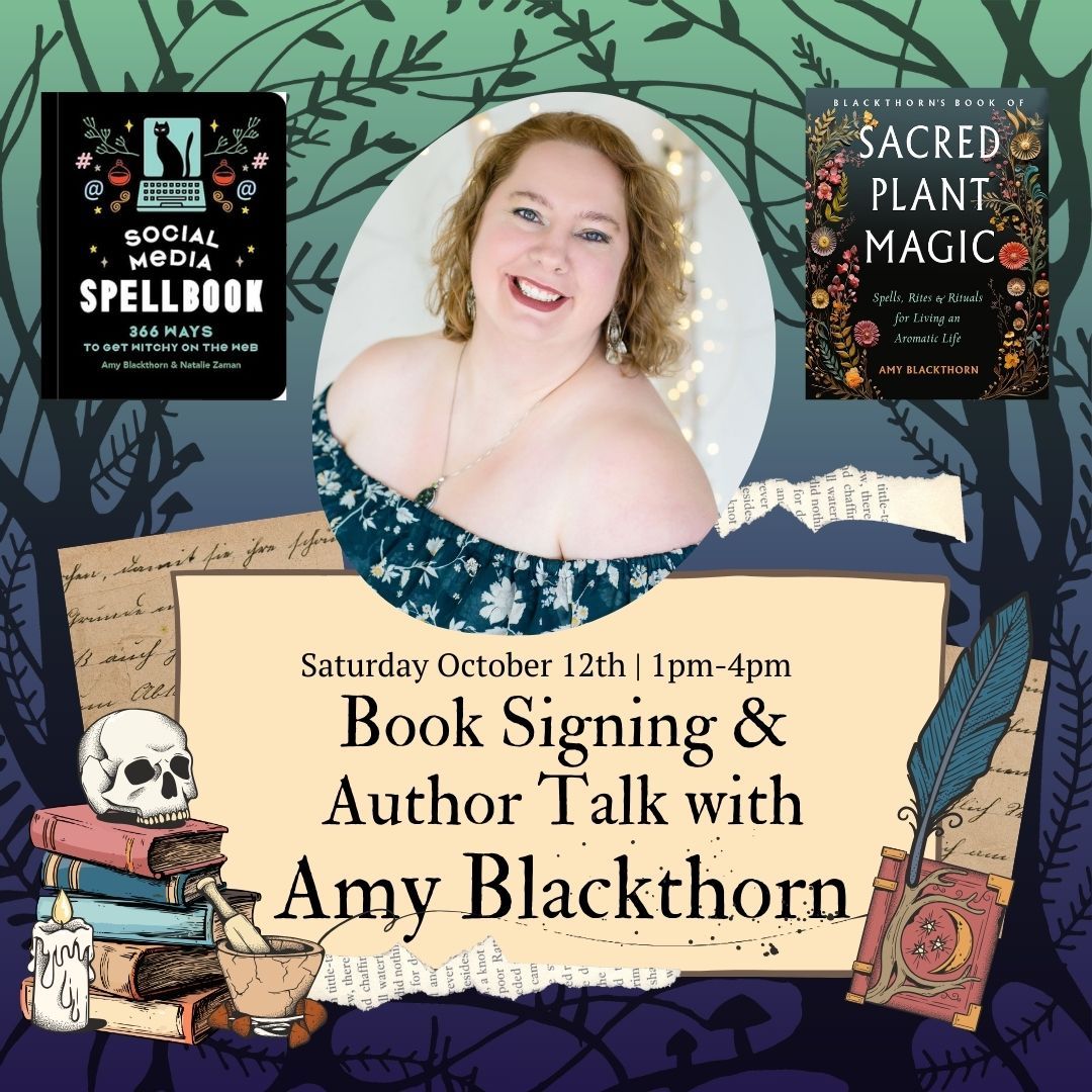 Book Signing and Author Talk with Amy Blackthorn