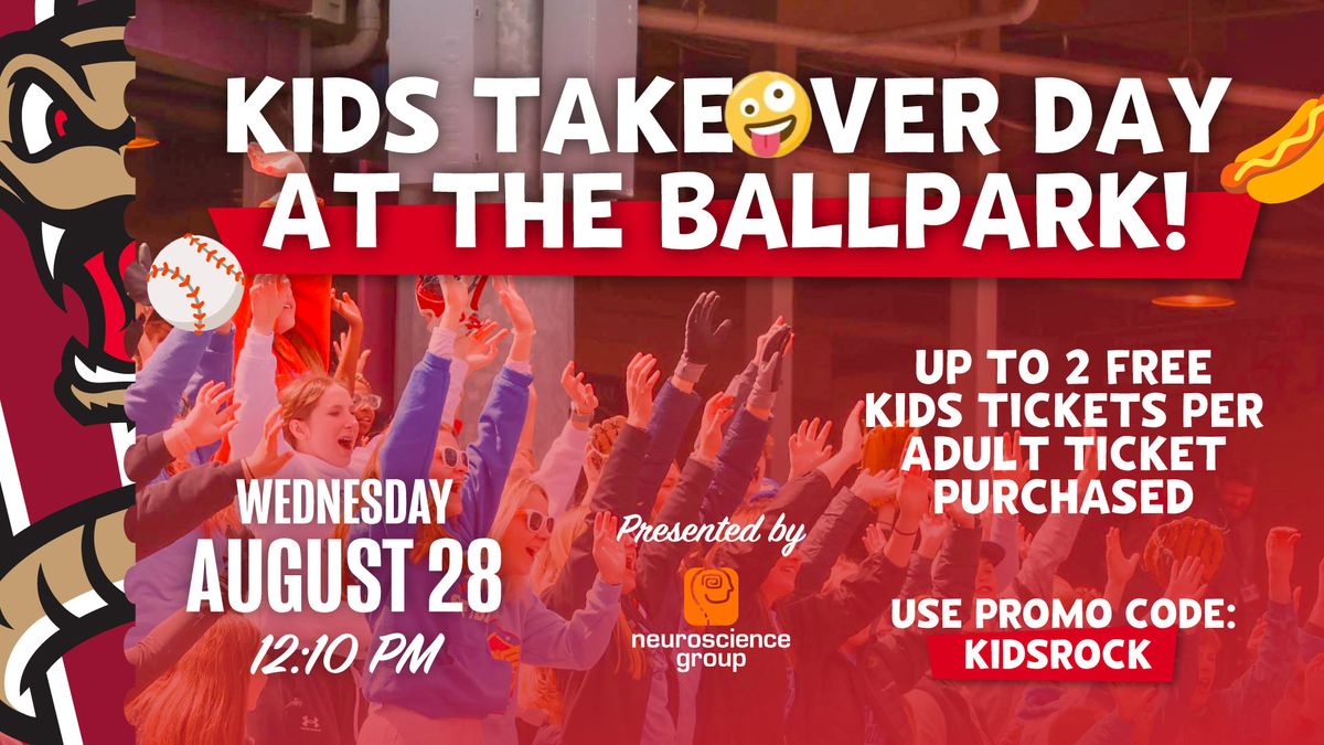 Kids Takeover at the Ballpark