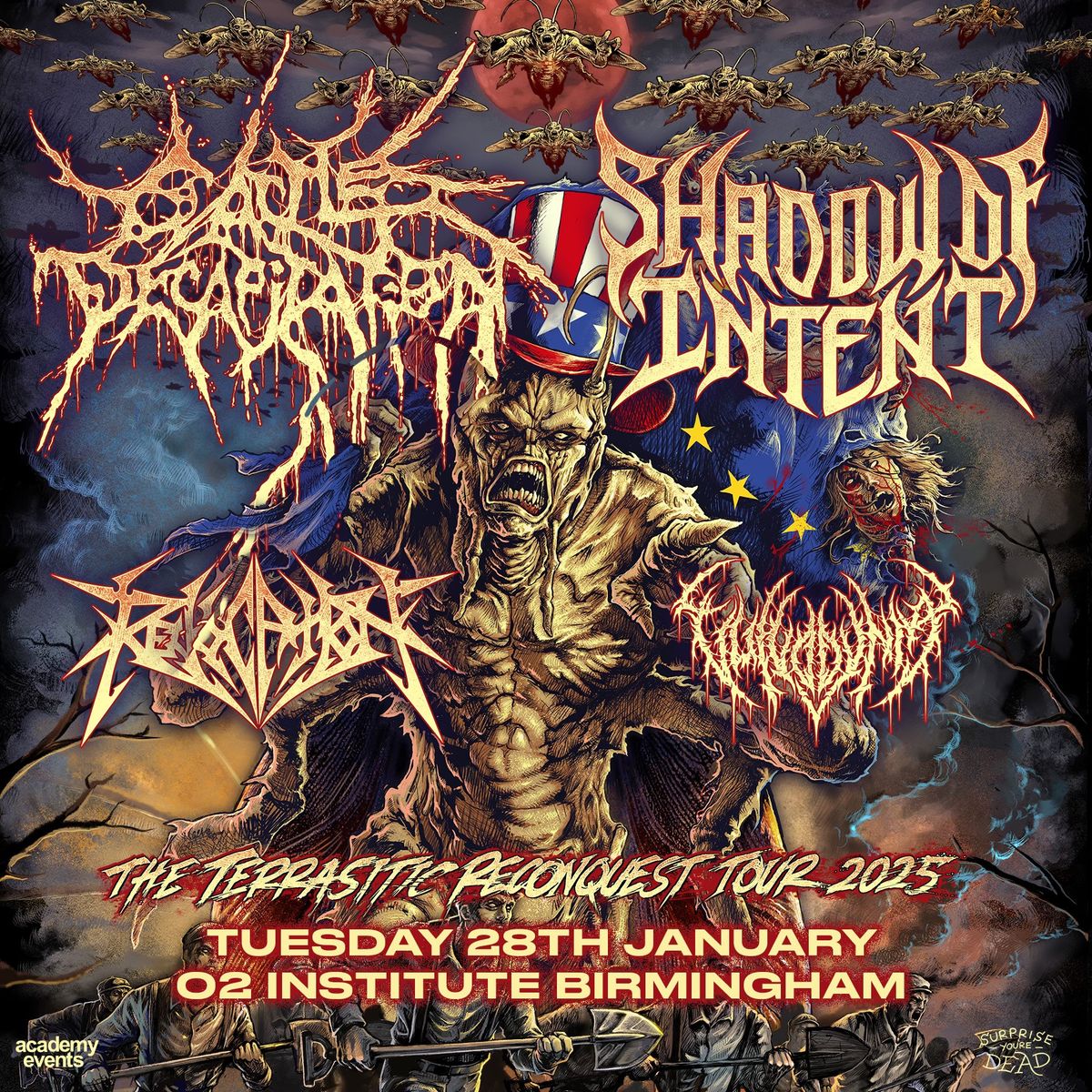 Cattle Decapitation + Shadow of Intent