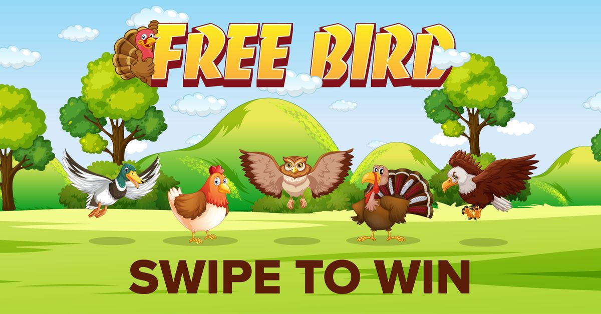 Free Bird - Swipe to Win Promotion