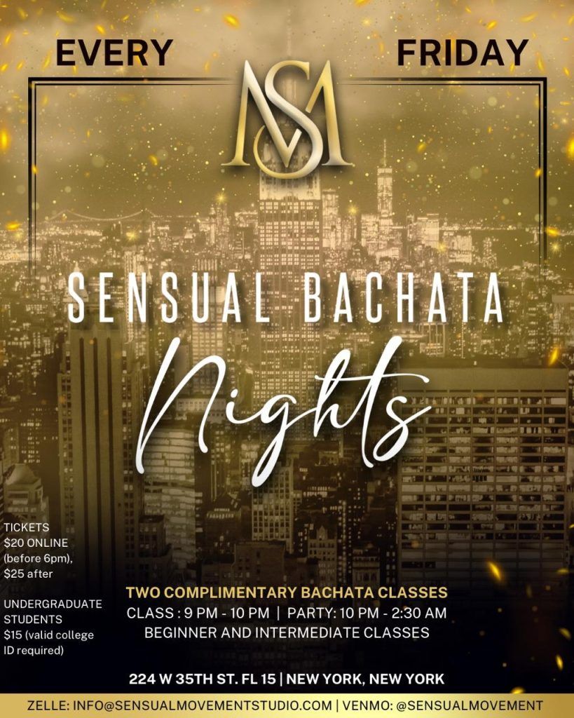 Bachatera Fridays at The Salsa Room Tysons