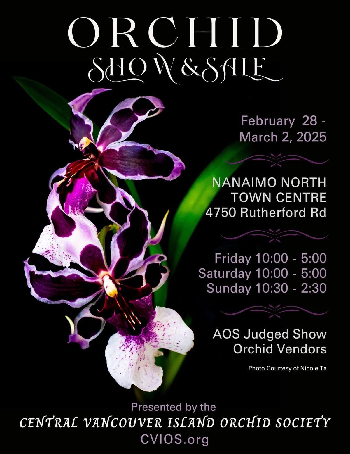 2025 ORCHID SHOW and SALE !   