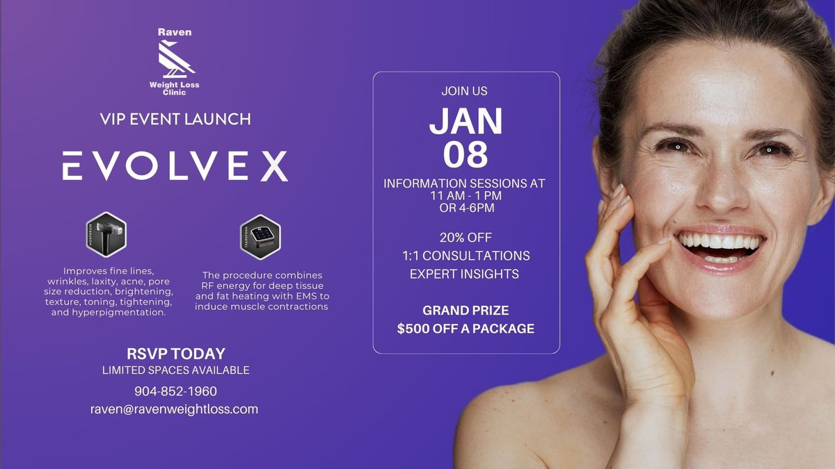 Don\u2019t Miss Our Exclusive EvolveX Launch Event Discounts \u2013 January 8th!