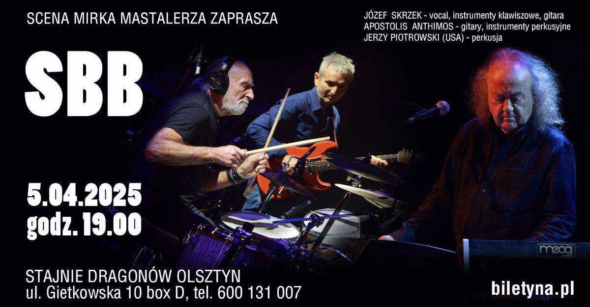 Zesp\u00f3\u0142 SBB \u2013 Koncert w Olsztynie