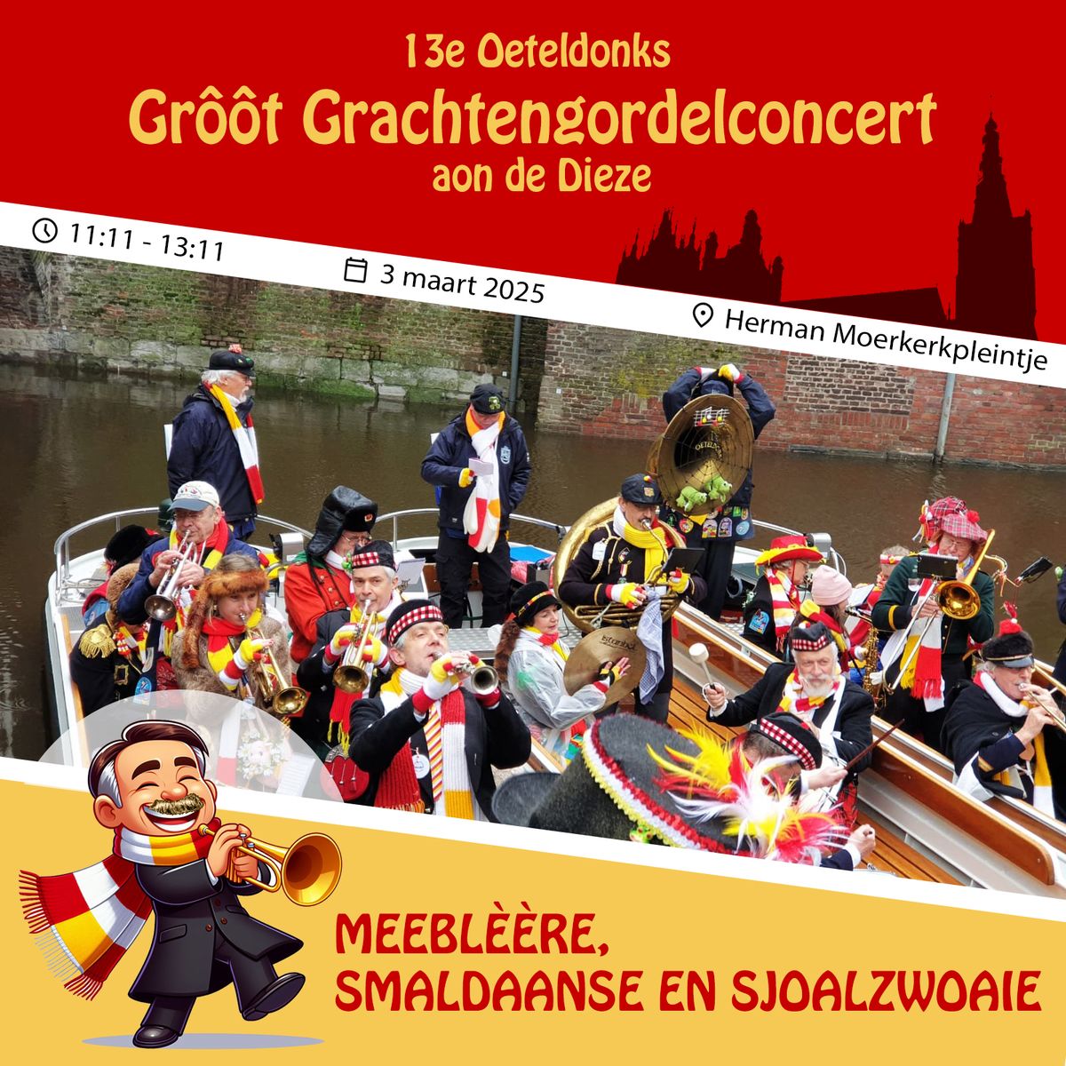 13e Gr\u00f4\u00f4t Oeteldonks Grachtengordelconcert