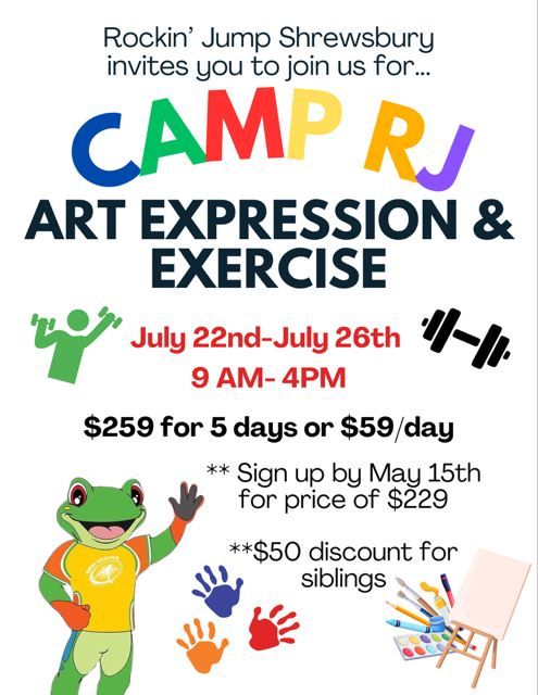 Camp RJ Week Art Expression & Exercise (7\/22 - 7\/26)