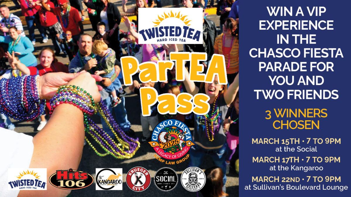 Twisted Tea ParTEA Pass -The Social -March15th