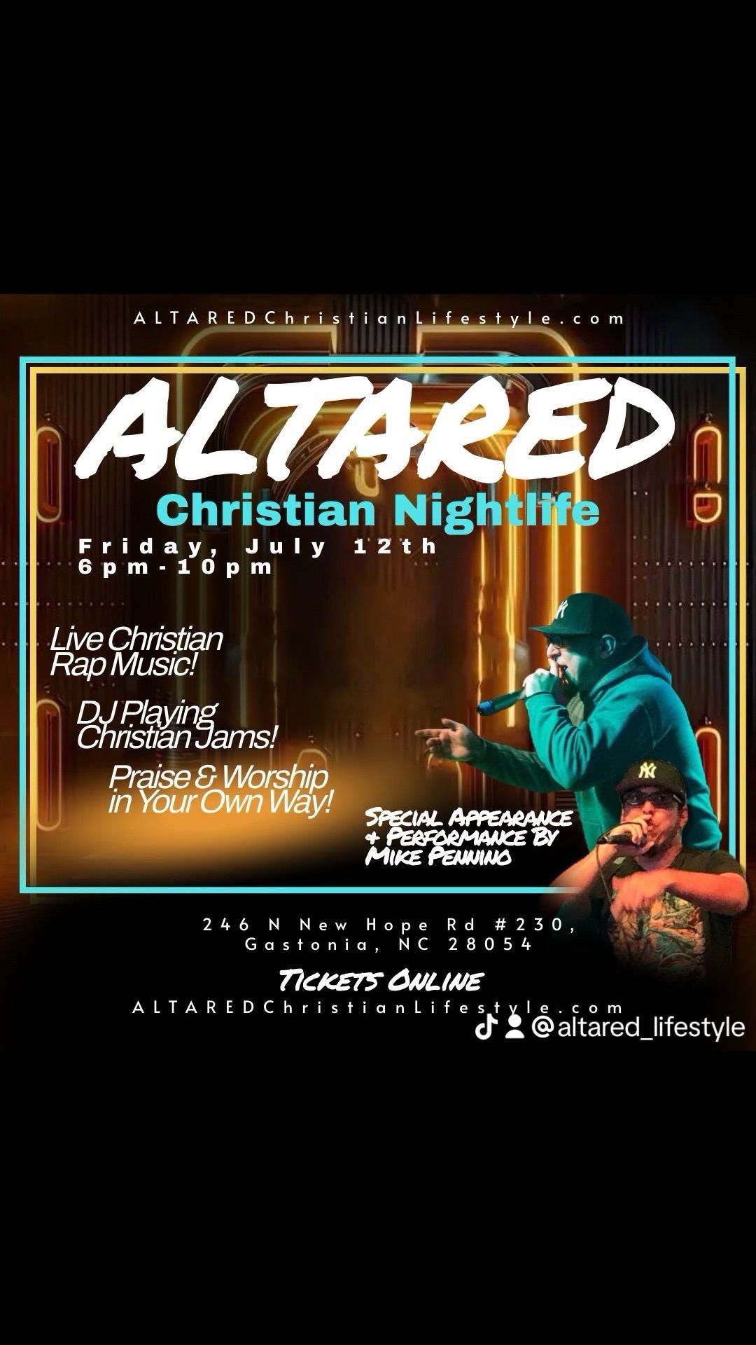 ALTARED Christian Nightlife Experience Praise Party