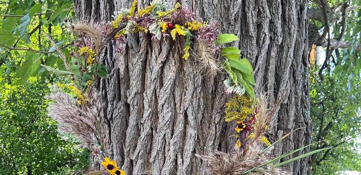 Buckthorn Wreath Making