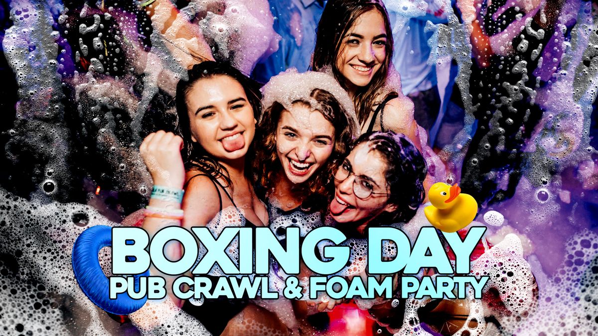 Boxing Day Pub Crawl & Foam Party | Thursday 26 December | Sydney