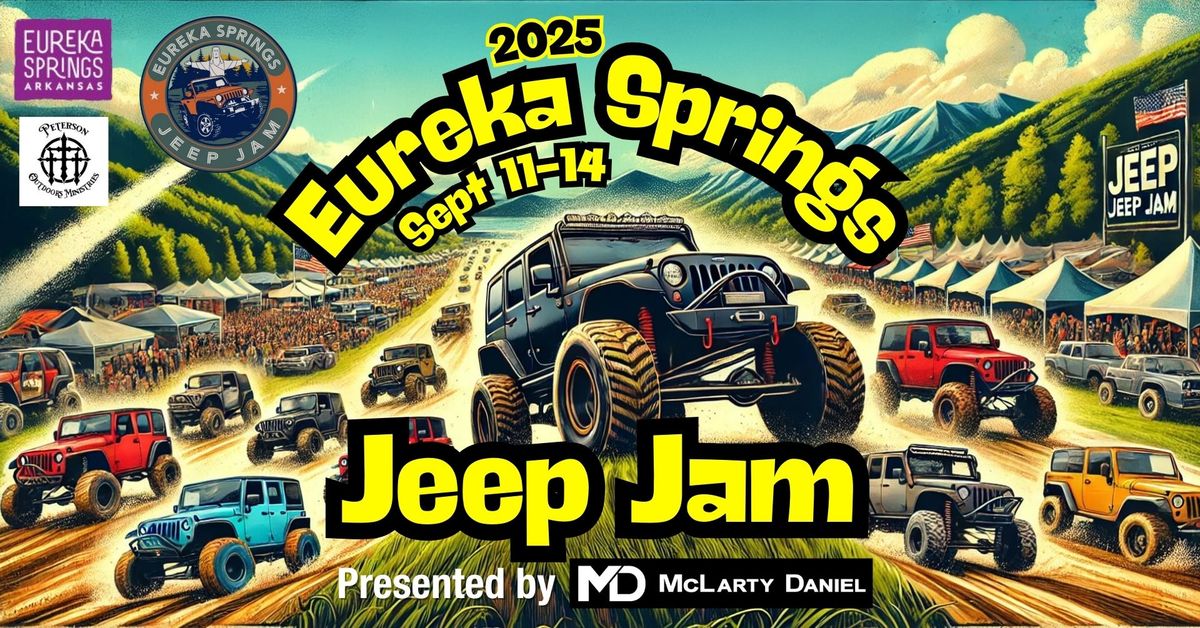 5th Annual Eureka Springs Jeep Jam Presented by McLarty Daniel