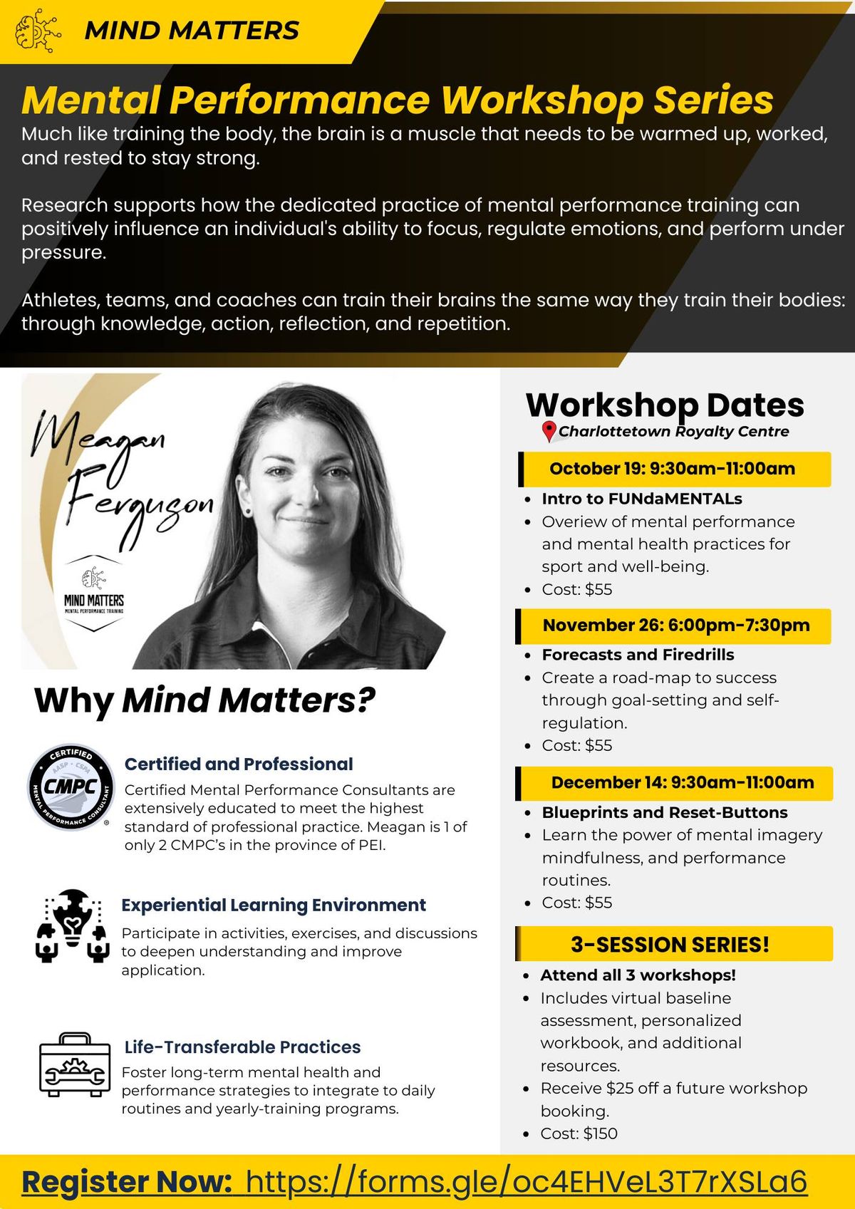 Mind Matters Workshop Series