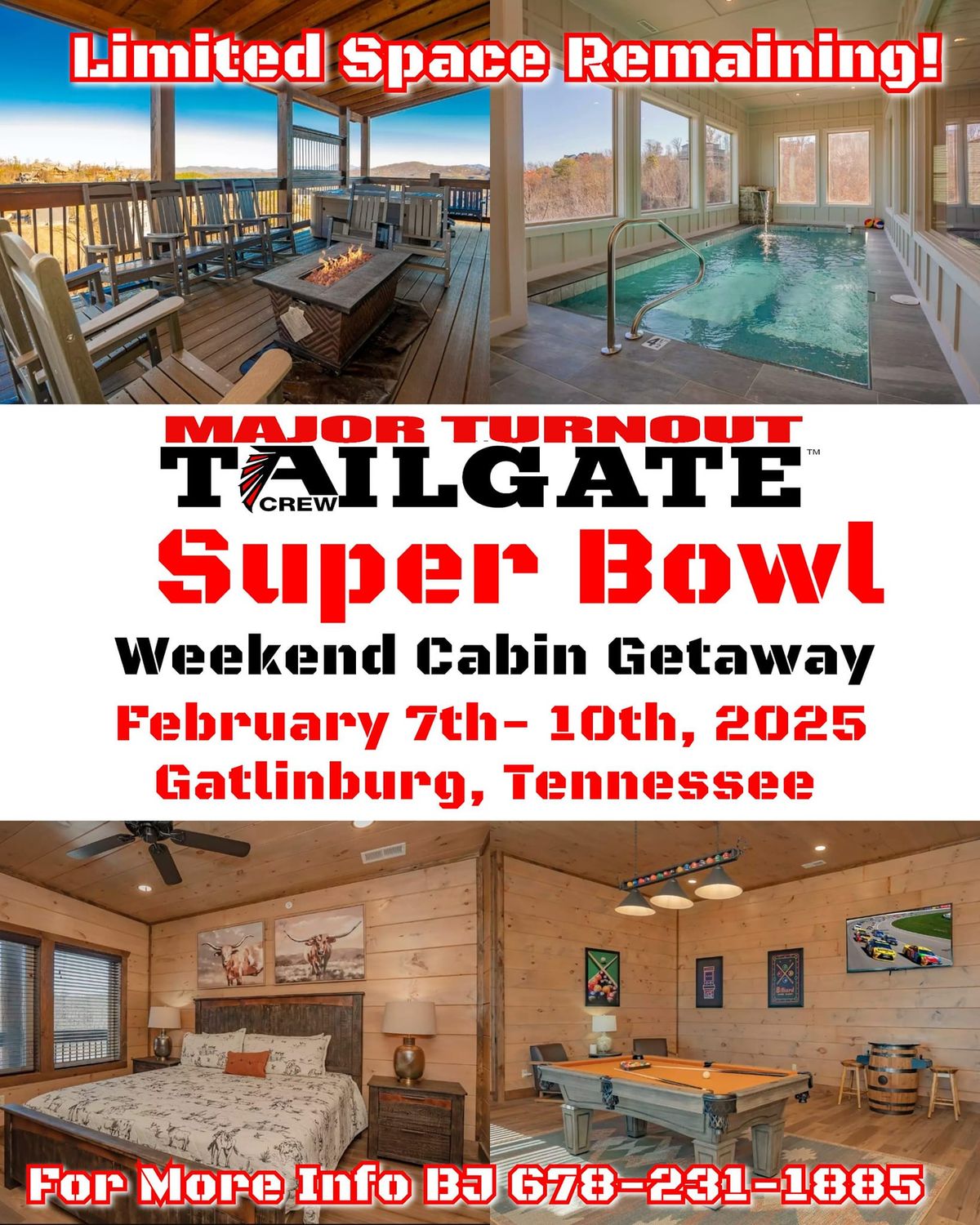 Super Bowl Cabin Getaway