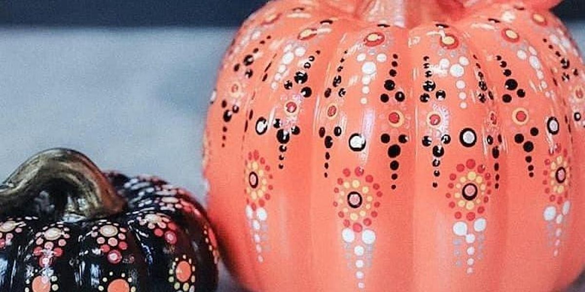 Ceramic Pumpkin Painting