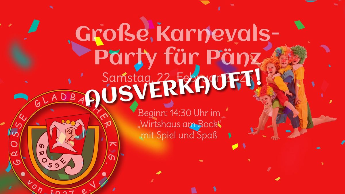 Karnevals-Party f\u00fcr P\u00e4nz