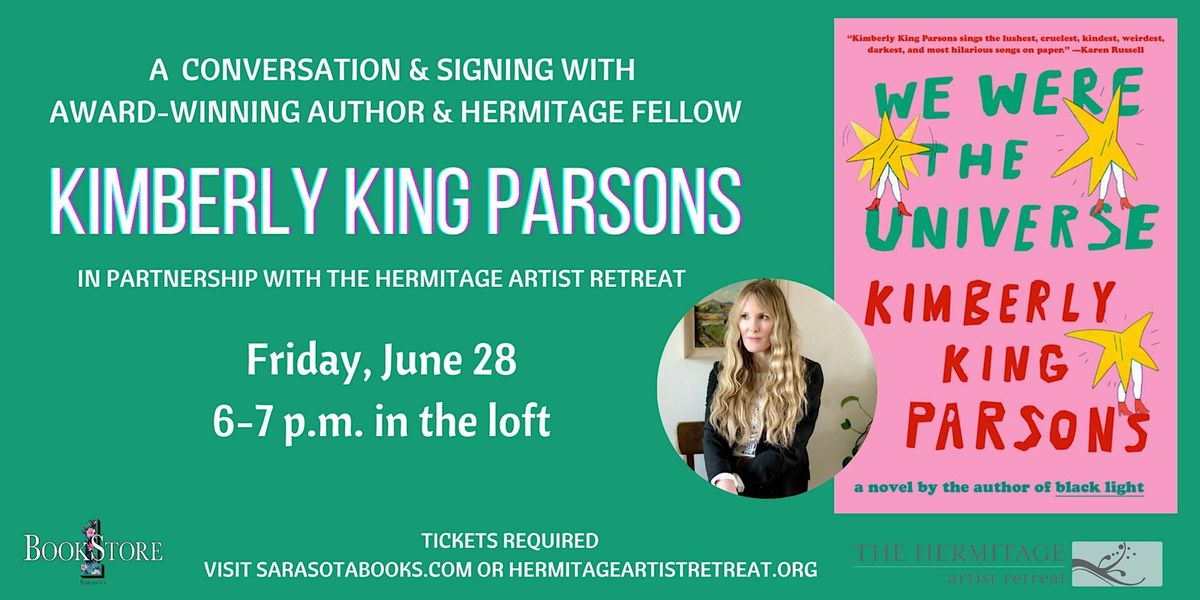 Talk &  Book Signing with Author & Hermitage Fellow Kimberly King Parsons