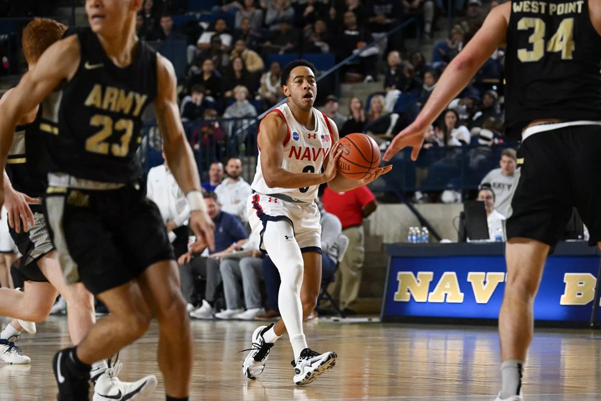 Rec and teen at army navy men\u2019s basketball game