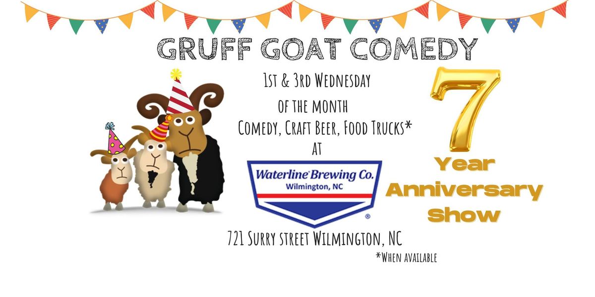 Gruff Goat Comedy Showcase July 3rd Edition - 7 Year Anniversary Show!