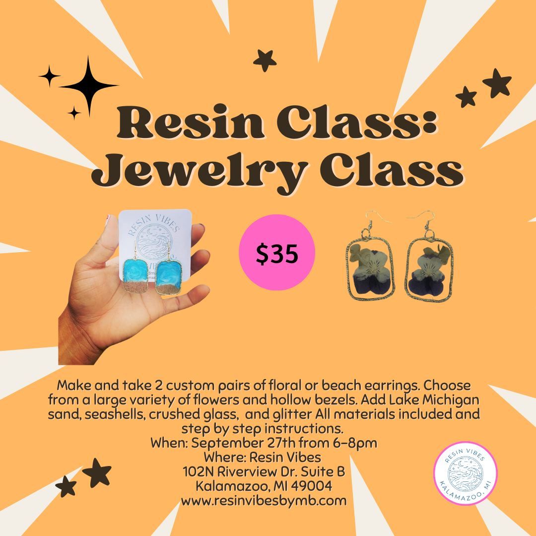 Resin Class: Jewelry Class 