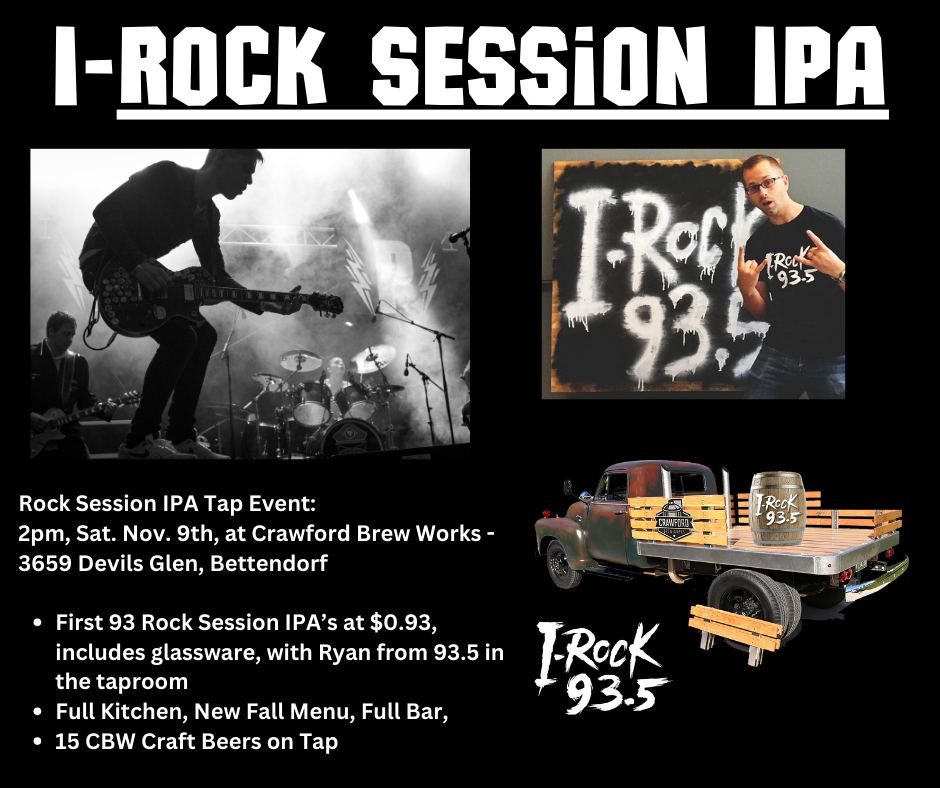 I-Rock Session IPA Tap Event