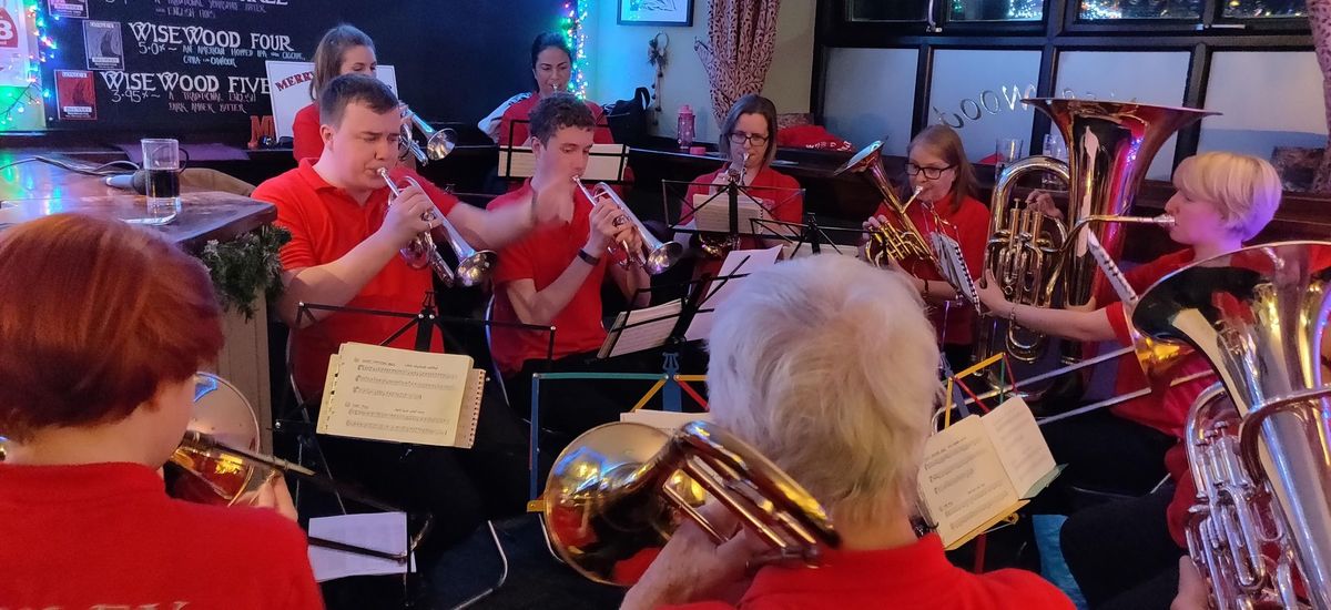 Christmas Carols at Wisewood Inn with Loxley Silver Band