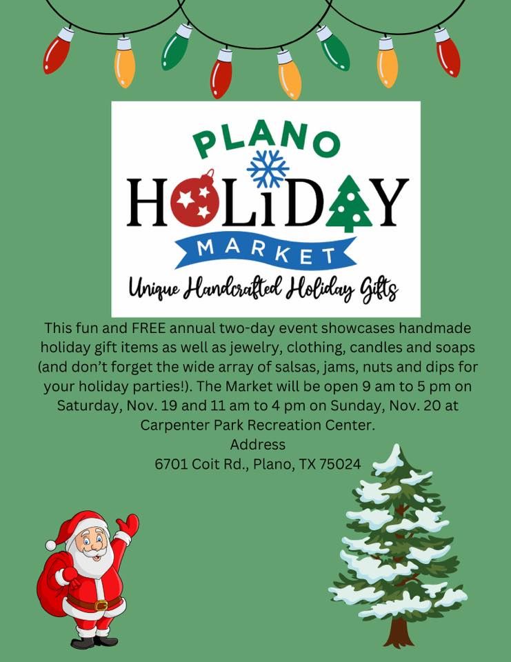 Plano Holiday Market, 6701 Coit Rd, Plano, TX 750245416, United States