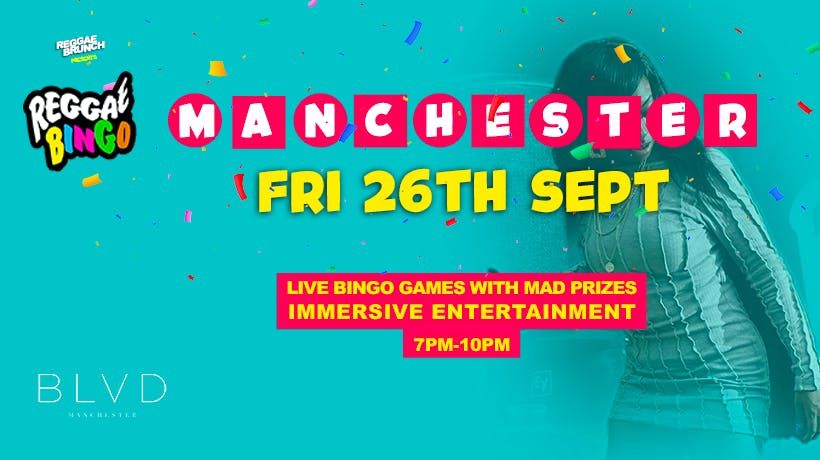 Reggae Bingo - Manchester - Fri 26th Sept