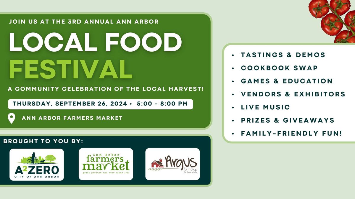 Third Annual Local Food Festival