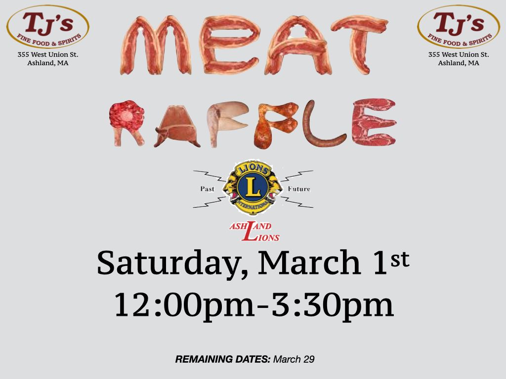 Ashland Lions: Meat Raffle