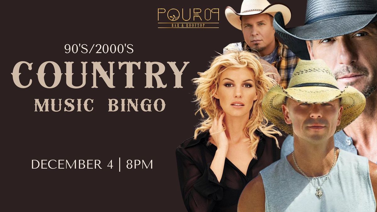 90'S\/2000'S COUNTRY MUSIC BINGO NIGHT