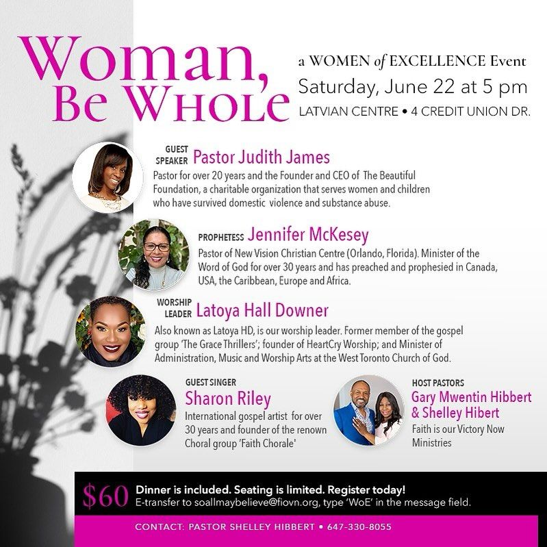 Women, Be Whole - A Women of Excellence Event 