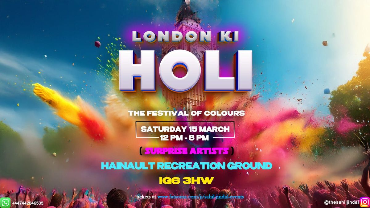 LONDON KI HOLI 2025\ud83c\udf89