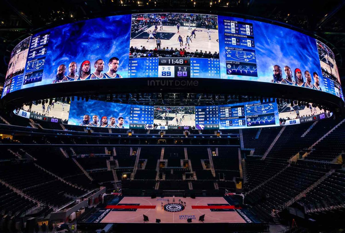 New York Knicks at LA Clippers at Intuit Dome