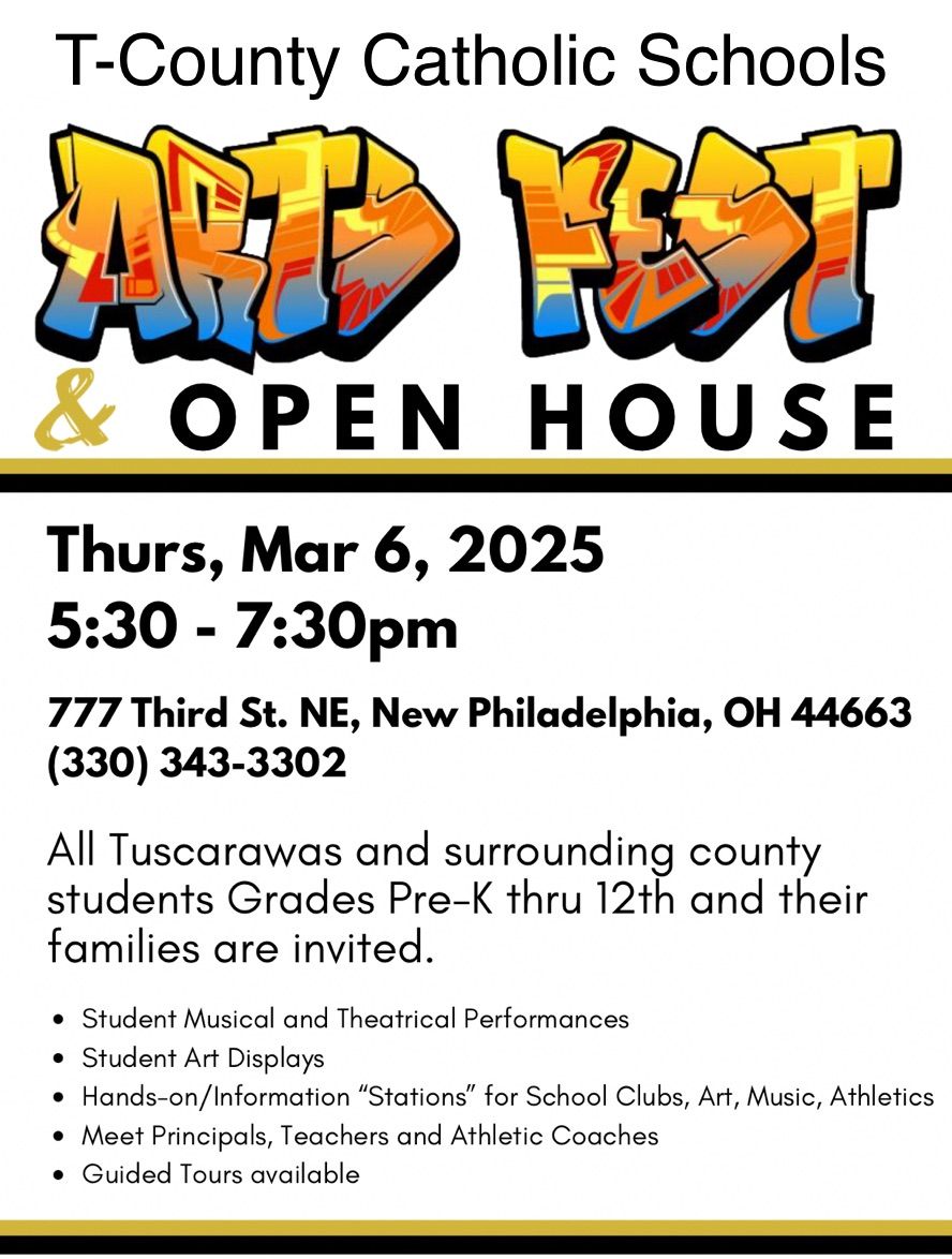 T-County Catholic Schools Arts Fest \/ Open House 