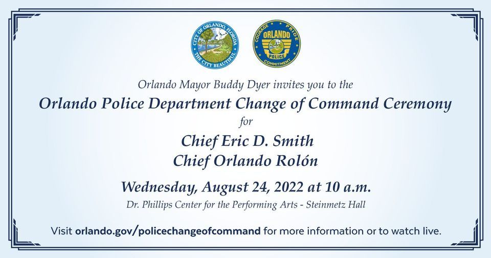 Orlando Police Department Change of Command