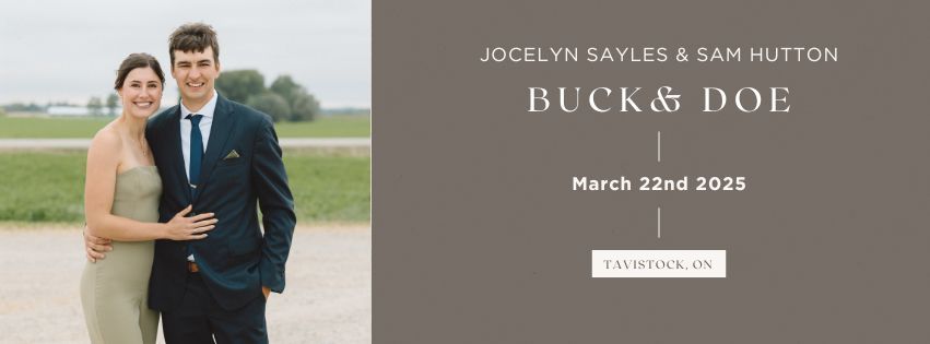 Jocelyn Sayles & Sam Hutton's Buck and Doe