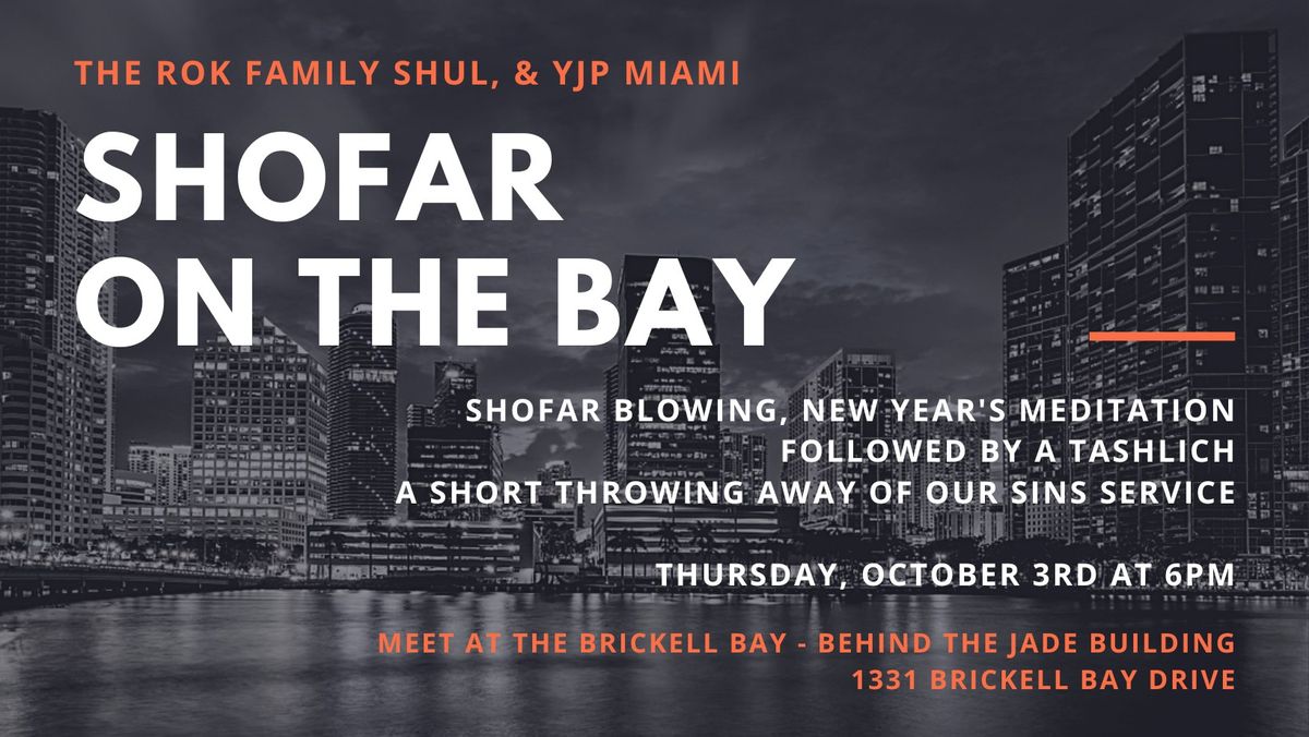 Shofar on the Bay -  New Years Meditation & Tashlich