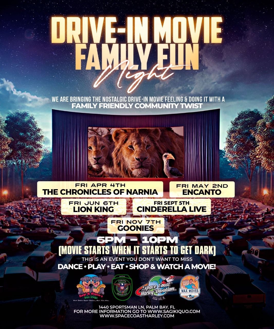 DRIVE-IN MOVIE FAMILY FUN NIGHT