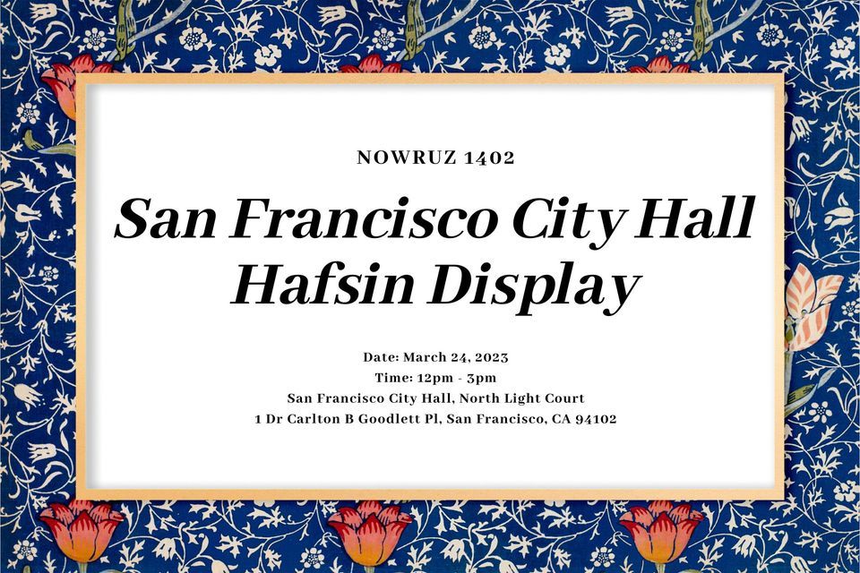 Nowruz at San Francisco City Hall 2023