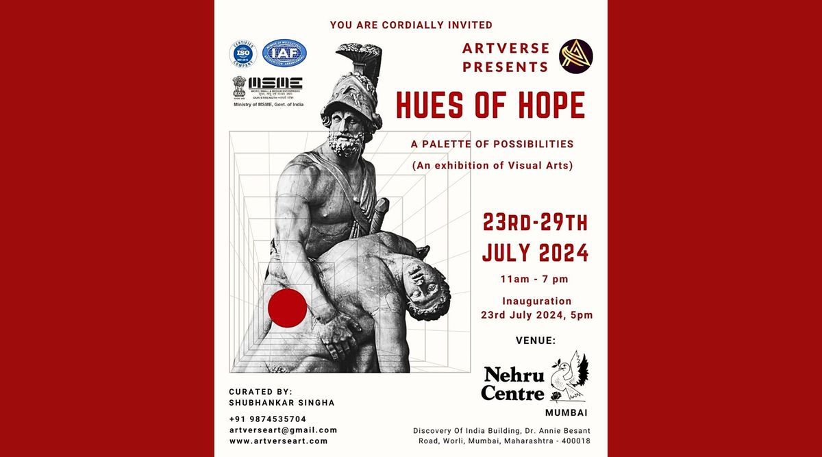 Hues of Hope - A Palette of Possibilities (An exhibition of Visual Arts)