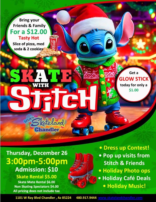 Skate with Stitch