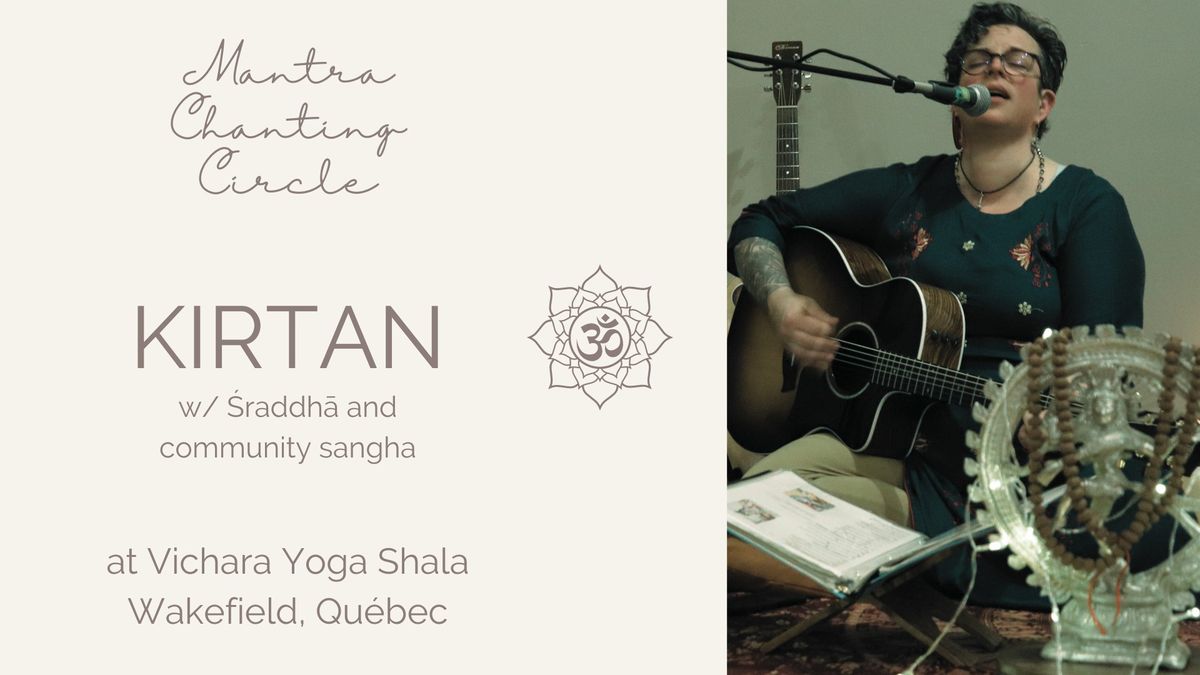 Kirtan at the shala