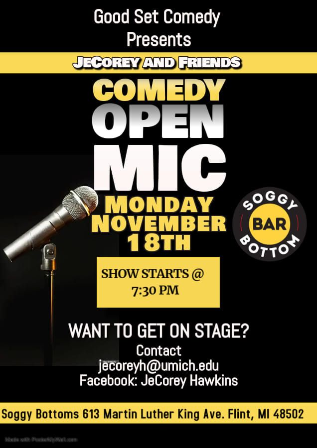 Comedy Open Mic at Soggy Bottoms