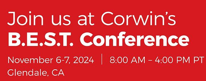 Corwin's B.E.S.T. Conference