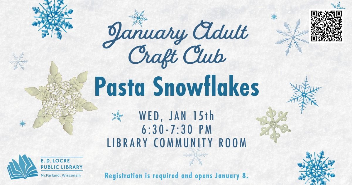 January Adult Craft Club