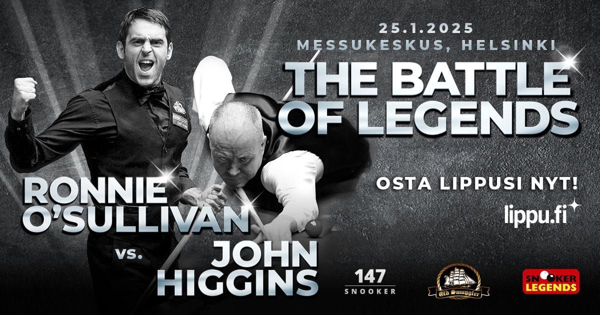 The Battle of Legends - Ronnie O'Sullivan & John Higgins