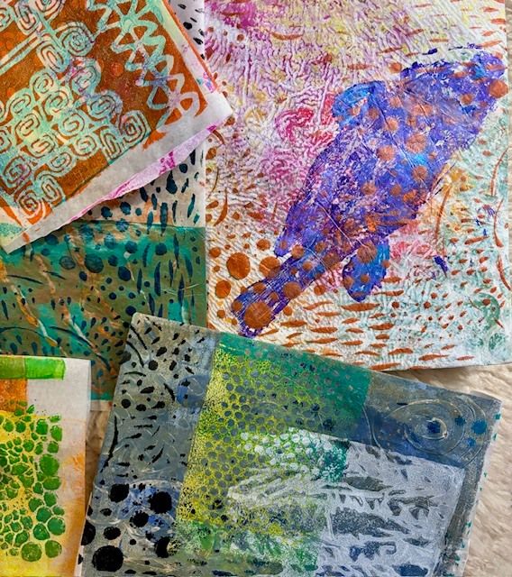Gelli Print Workshop (This Class is now Filled) 
