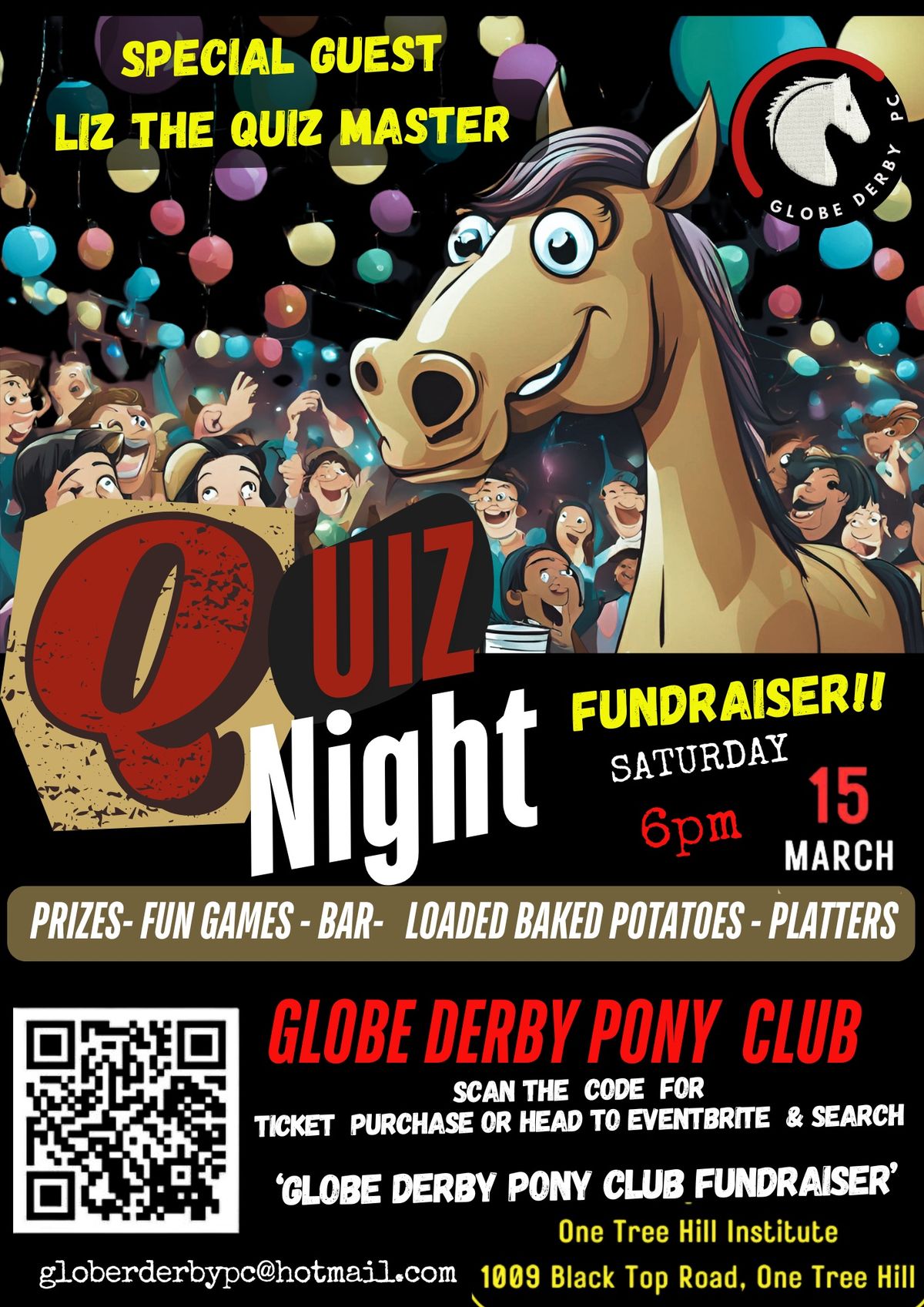 Quiz Night  Fundraising for GD Pony Club